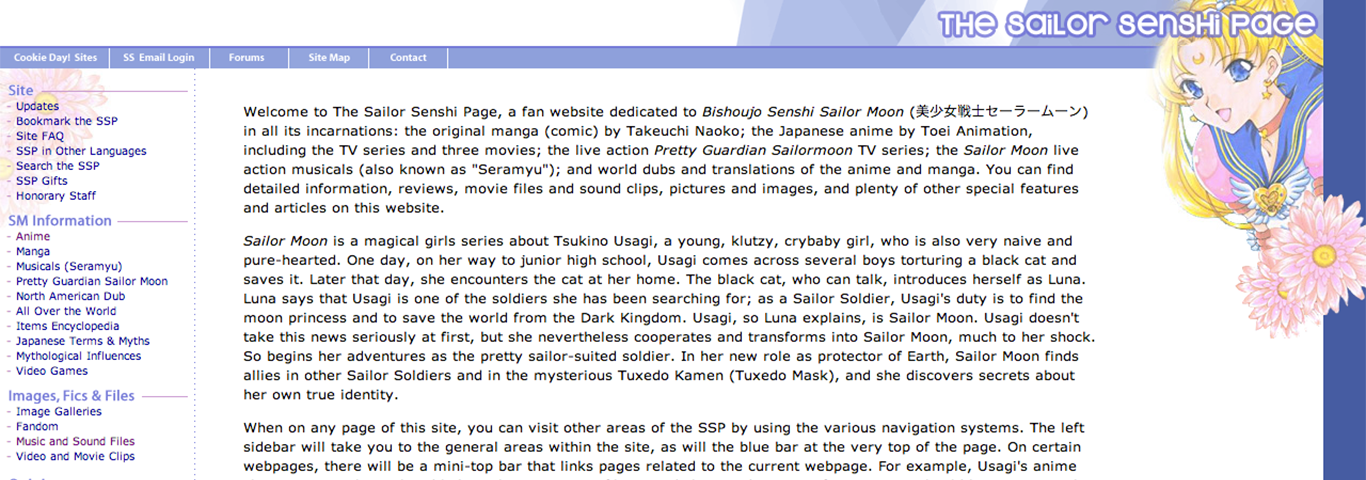 The Sailor Senshi Page